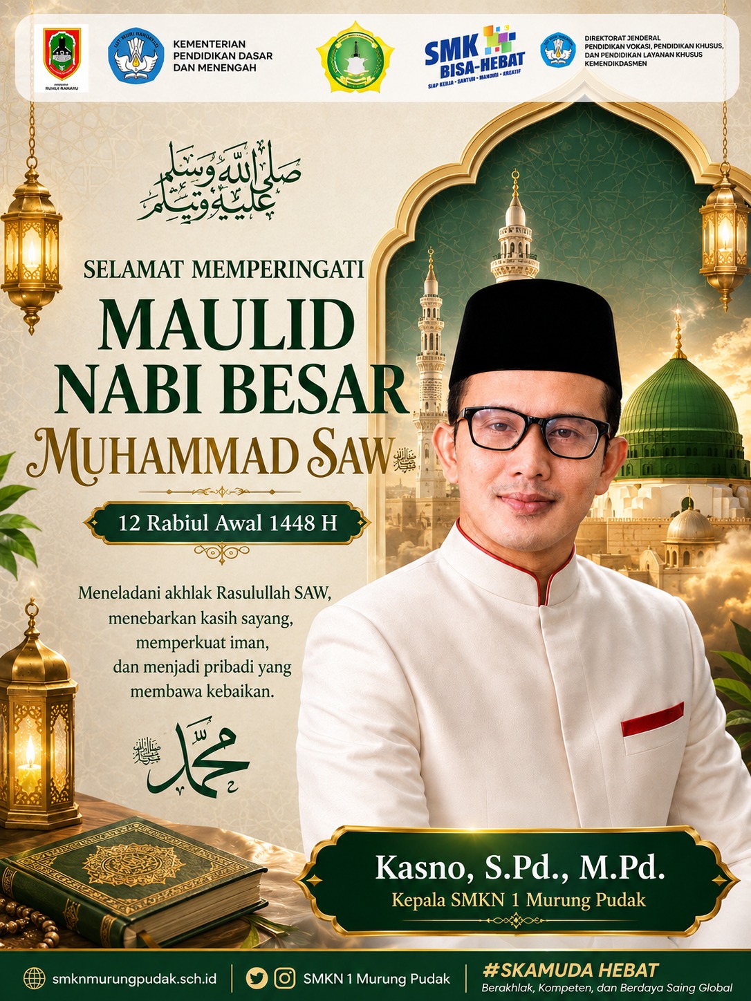 Selamat memperingati bulan Maulid 1448H